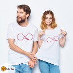 Marškinėliai poroms "Love Together" Marškinėliai poroms | Colorbee.lt